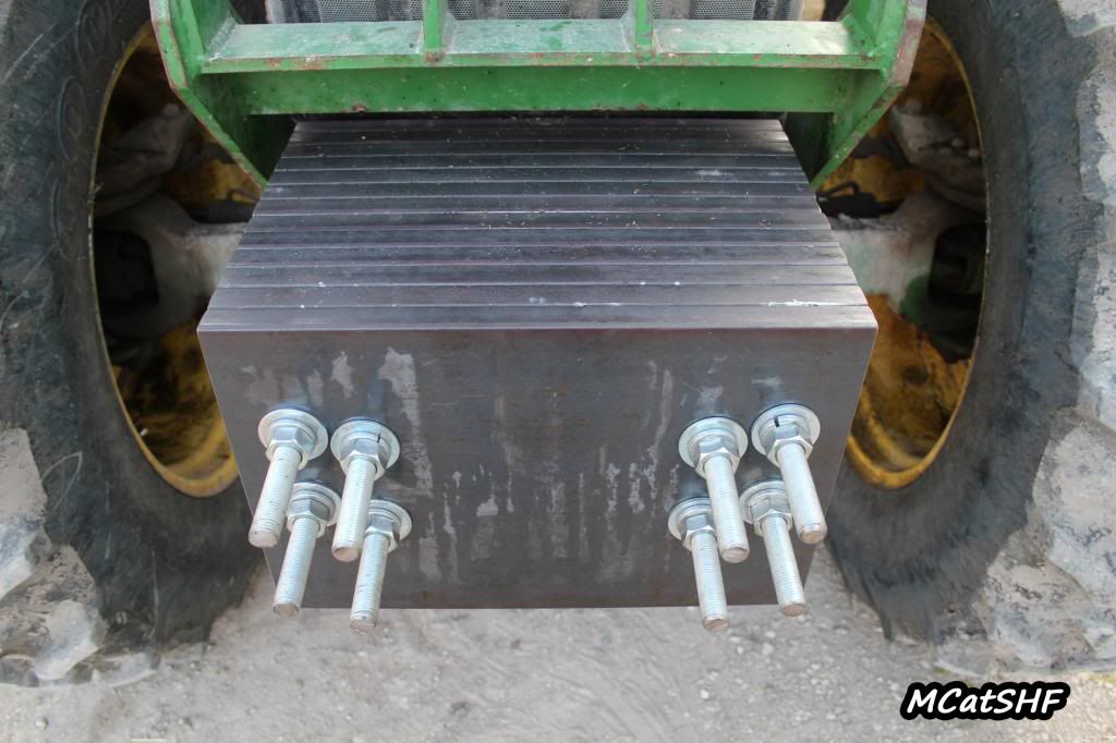 Homemade Tractor Weights (Pic Heavy) The Combine Forum